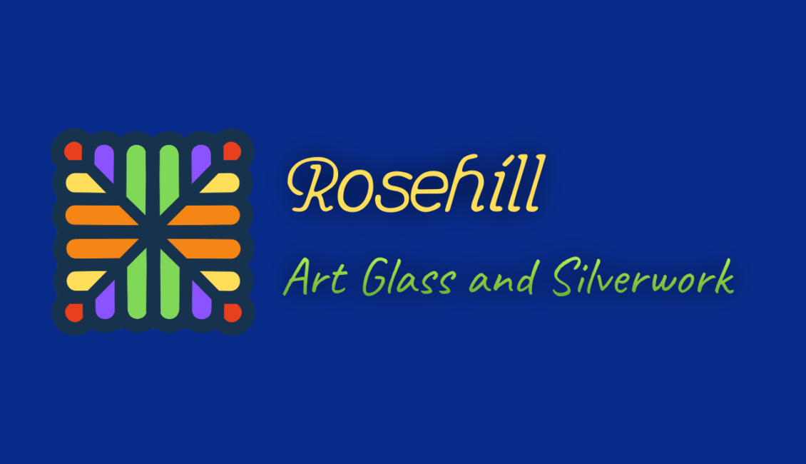 Rosehill Art Glass and Silverworks logo